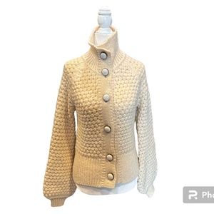 Coach Merino Wool Knit Cardigan Size S